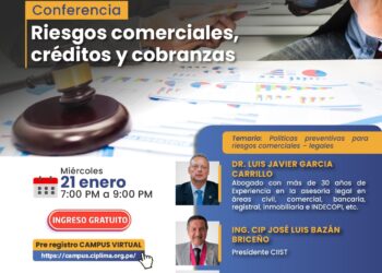 ¡Conferencia Virtual GRATUITA! Riesgos comerciales, créditos y cobranzas