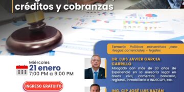¡Conferencia Virtual GRATUITA! Riesgos comerciales, créditos y cobranzas