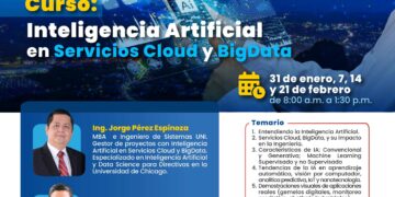 Curso: Inteligencia Artificial en Servicios Cloud y BigData / Inicio: 31 de enero