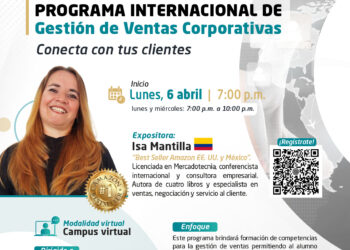 Programa Internacional de Gestión de Ventas Corporativas / Inicio: Lunes 6 de abril