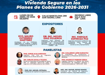 Foro Técnico: Agua, Saneamiento y Vivienda Segura en los Planes de Gobierno 2026 – 2031