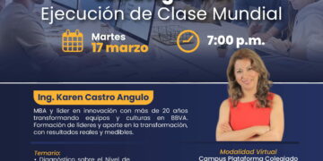 Taller: Estrategia 5’S – Ejecución de Clase Mundial / Martes 17 de marzo