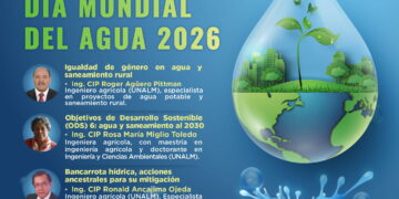 Ciclo de conferencias: celebración del Dia Mundial del Agua 2026 “Agua y género” / Lunes 23 de marzo