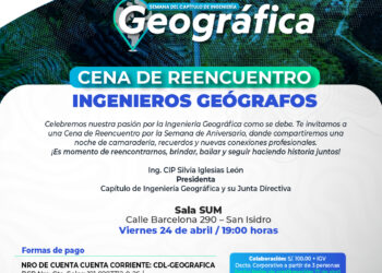 Semana del Capítulo de Ingeniería: Cena de reencuentro / Viernes 24 de abril