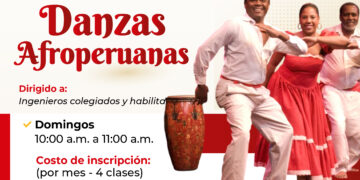 Taller: Danzas Afroperuanas / Inicio: 15 de marzo.