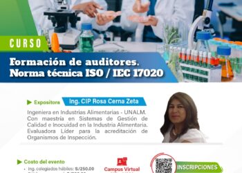 Curso: Formación de Auditores en Norma ISO/IEC 17020 – Inicio 23 de marzo