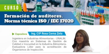 Curso: Formación de Auditores en Norma ISO/IEC 17020 – Inicio 23 de marzo