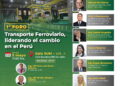 1 Foro: ¨Transporte Ferroviario, liderando el cambio en el Perù¨ / Martes 5 de mayo