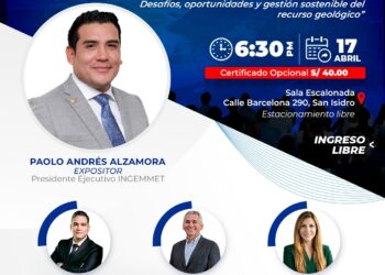 Conferencia: Concesiones Mineras: ¨Desafíos, oportunidades y gestión sostenible del recurso geológico¨ / Viernes 17 de abril