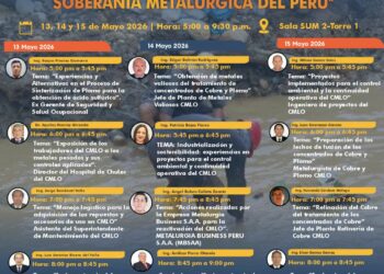 Impulsan debate técnico sobre soberanía metalúrgica en el Perú
