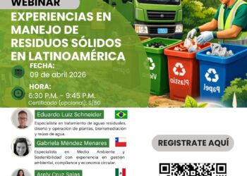 Webinar: Experiencias en manejo de residuos sólidos en Latinoamérica / Jueves 9 de abril