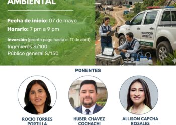 Curso de Especialización: ¨Fiscalización Ambiental¨ / Fecha de inicio: 07 de mayo