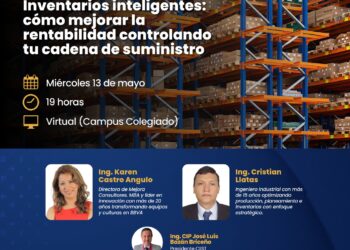 Webinar: «Inventarios Inteligentes: Cómo mejorar la rentabilidad controlando tu cadena de suministro» / Miércoles 13 de mayo