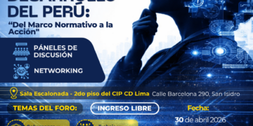 Foro: «Inteligencia Artificial y desarrollo del Perú» / Jueves 30 de abril
