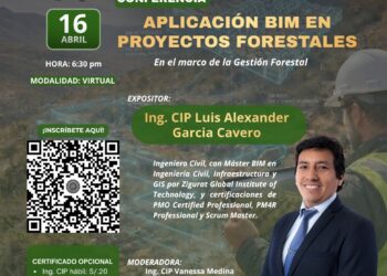 Taller: Aplicación de BIM en Proyectos Forestales / Jueves 16 de abril