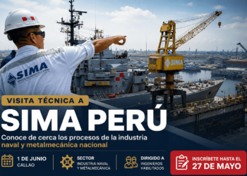 CIP Lima: participa en la visita técnica a SIMA Perú y conoce de cerca los procesos de la industria naval y metalmecánica nacional