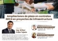 Conferencia: ¨Ampliaciones de Plazo en Contratos Nec4 en Proyectos de Infraestructura¨ / Jueves 21 de mayo