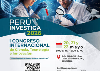 Perú Investiga 2026: I Congreso Internacional de Ciencia, Tecnología e Innovación