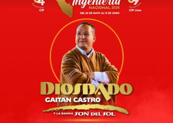Diosdado Gaitán Castro y “Son del Sol” ofrecerán concierto gratuito en la Semana de la Ingeniería Nacional 2026
