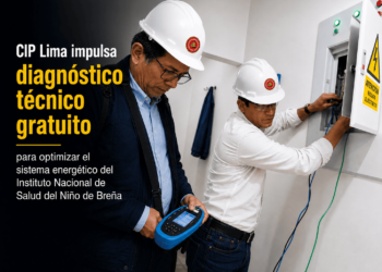 CIP Lima impulsa diagnóstico técnico gratuito en el Instituto Nacional de Salud del Niño para optimizar su sistema energético