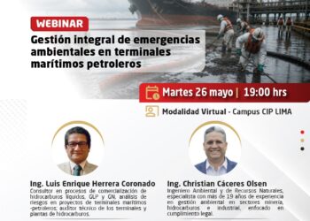 Webinar: Gestión integral de emergencias ambientales en terminales marítimos petroleros