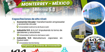 Únete a la III MISIÓN ACADÉMICA, TECNOLÓGICA Y EMPRESARIAL A MONTERREY – MÉXICO Mix Industria 5.0 / Del 28 de julio al 02 de agosto de 2026