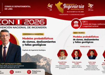 CONI Perú 2026: expertos proponen una gestión del riesgo basada en ciencia para reducir el impacto de sismos y deslizamientos