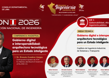 CONI Perú 2026: expertos proponen una arquitectura digital para construir un Estado más inteligente y eficiente