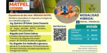 Curso: ¨Matpel: Nivel Técnico – Respuesta a Emergencias con Materiales Peligrosos¨ / Inicio: Martes 16 de junio