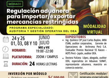 Módulo I del «Programa especializado: Auditoría y Gestión Operativa del OEA» / Inicio: Miércoles 24 de junio