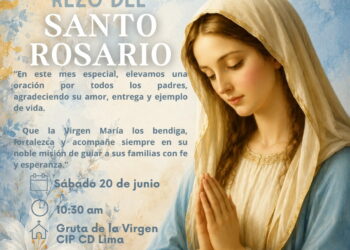 Rezo del Santo Rosario por los padres
