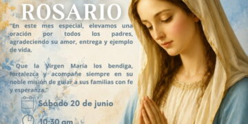 Rezo del Santo Rosario por los padres