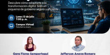 Conferencia virtual: ¨El Nuevo Ecosistema de Inteligencia Artificial¨/ Lunes 13 de julio