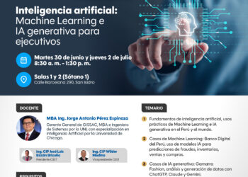 Curso presencial: Inteligencia artificial: Machine Learning e IA generativa para ejecutivos / Martes 30 de junio