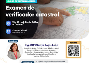 Curso de Entrenamiento: ¨Examen de Verificador Catastral¨ / 15 y 17 de julio