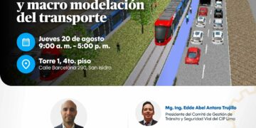 Curso-taller presencial: “Introducción a la micro y macro modelación del transporte” | Jueves 20 de agosto de 9:00 a. m. a 5:00 p. m.