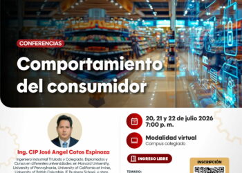 Conferencias: ¨Comportamiento del consumidor¨ / Del 20 al 22 de julio