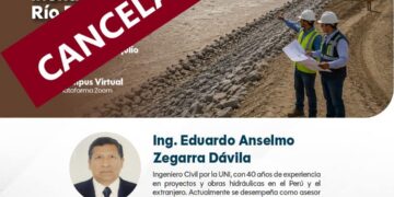 CANCELADO Conferencia virtual: ¿Cómo evitar las inundaciones del Río Piura?/ Miércoles 8 de julio