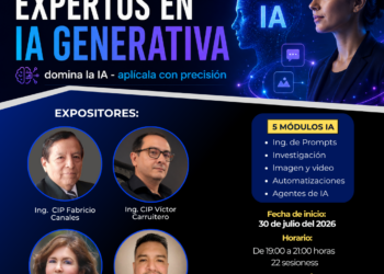 Curso: ¨Programa de Especialización de Expertos en IA Generativa¨ / Inicio: 30 de julio