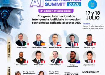 Evento híbrido: AI Constrution Summit 2026 / Julio 17 y 18