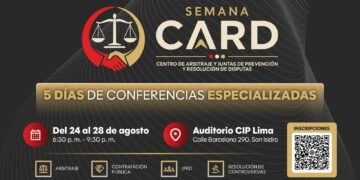 Semana CARD 2026: CIP Lima reúne a especialistas en arbitraje y JPRD para analizar los principales desafíos en la prevención y solución de controversias