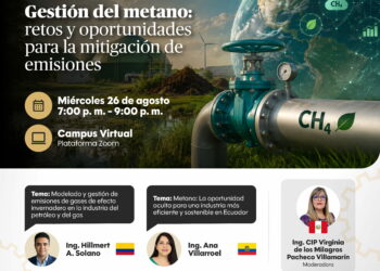 Webinar internacional: Gestión del metano: retos y oportunidades para la mitigación de emisiones / Miércoles 26 de agosto