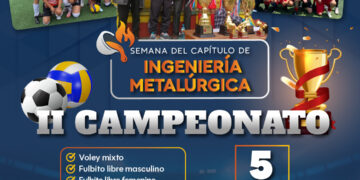 II Campeonato de Ingeniería Metalúrgica reunirá a profesionales en una jornada deportiva y de confraternidad