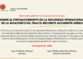 PRONUNCIAMIENTO N° 36-2025-2027/CIPLIMA – SOBRE EL FORTALECIMIENTO DE LA SEGURIDAD OPERACIONAL DE LA AVIACIÓN CIVIL TRAS EL RECIENTE ACCIDENTE AÉREO