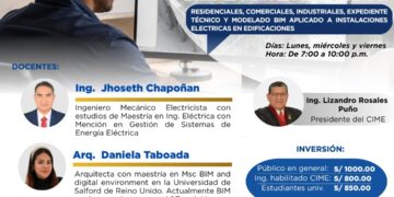 Programa de Especialización: ¨Diseño de Instalaciones Eléctricas¨ / Lunes 21 de septiembre