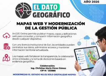 Dato Geográfico: Mapas web y modernización de la gestión pública