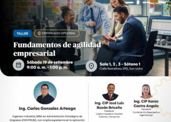 Taller: Fundamentos de agilidad empresarial / Sábado 19 de setiembre