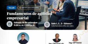Taller: Fundamentos de agilidad empresarial / Sábado 19 de setiembre