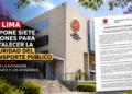 CIP Lima propone siete acciones para fortalecer la seguridad del transporte público frente a la extorsión y el sicariato
