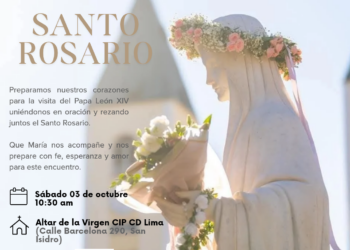 Rezo del Santo Rosario / Sábado 3 de octubre